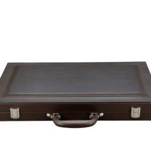 Dal Rossi Brown Backgammon 18" PU Leather - Image 2