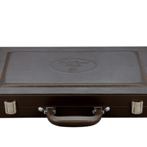Dal Rossi Italy Brown Backgammon 15" PU Leather - Image 2