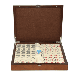 Dal Rossi Italy, Mahjong 30cm - in Wooden Finish Case - Image 1