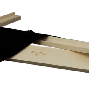 Dal Rossi Wooden Mahjong Racks – Set of 4 with Felt Bag - Image 5