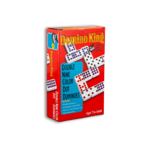 Dominoes - Domino King, double 9, colour dots,spinners - Image 1
