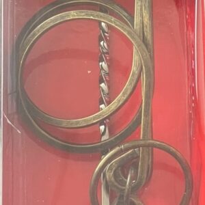 Enigma Metal Puzzles - Crackerjack on a Metal Stand - Image 1