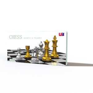 Magnetic Games - Chess Set Gold and Silver 10" - Image 3