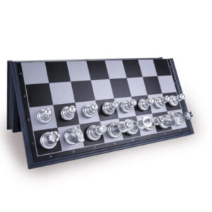 Magnetic Games - Chess Set Gold and Silver 10" - Image 6