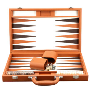 Dal Rossi Tan Backgammon 15" PU Leather - Image 1