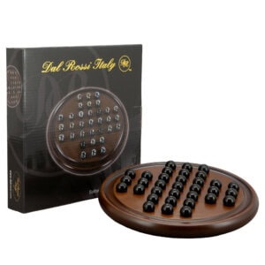 Dal Rossi Solitaire Wood With Marbles Balls 22cm - Image 1