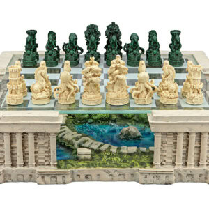 Atlantis Chess Set - made from poly resin