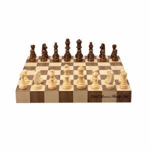 Dal Rossi Italy Magnetic 9 inch Travel Chess Set - Image 2