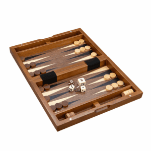 Dal Rossi Italy Magnetic 9 inch Travel Backgammon - Image 2