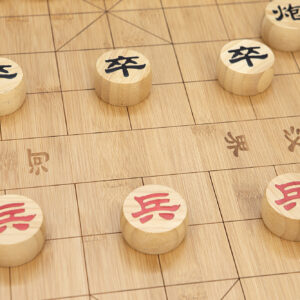 Dal Rossi Bamboo Chinese Chess Set 48cm - Image 4