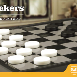 Magnetic Games - Magnetic Checkers 10" - Image 2