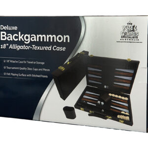 Backgammon, Alligator skin 18" - Image 5