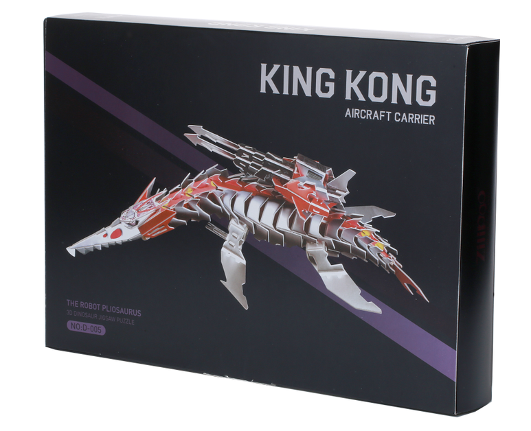 3D Puzzles: "THE ROBOT PLIOSAURUS"