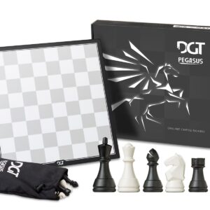 DGT Pegasus Chess Set (e-Board) Wireless Bluetooth with USB Charger