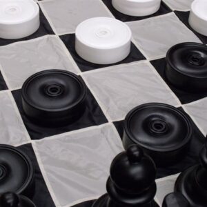 Giant Checkers & Draught Pieces 22cm PIECES ONLY