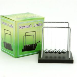 Newton's cradle / Balance balls, medium, wood base