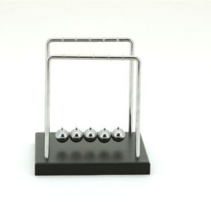 Newton's cradle / Balance balls, medium, wood base