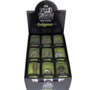 ENIGMA Display Unit of 27 Assorted Enigma Puzzles