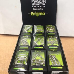 ENIGMA Display Unit of 27 Assorted Enigma Puzzles