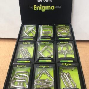 ENIGMA Display Unit of 27 Assorted Enigma Puzzles