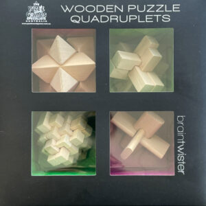 Wooden Puzzles Set of 4