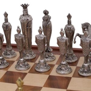 Dal Rossi Italy, “Renaissance” Chess Set on Dal Rossi 50cm (20”) Chess Box