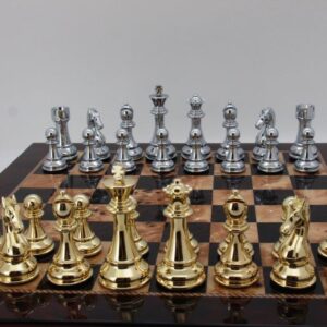 Dal Rossi Italy Gold and Silver Weighted Chess Pieces 110mm Chess Pieces ONLY