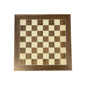 Dal Rossi Italy Chess Set 16" Board, With French lardy Chess Pieces, Boxwood / Sheesham 85mm Wooden Double Weighted