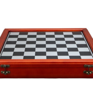 Hand Paint Chess Set - "Australiana" Theme with 75mm pieces, 45cm Chess Set Board + Storage Box