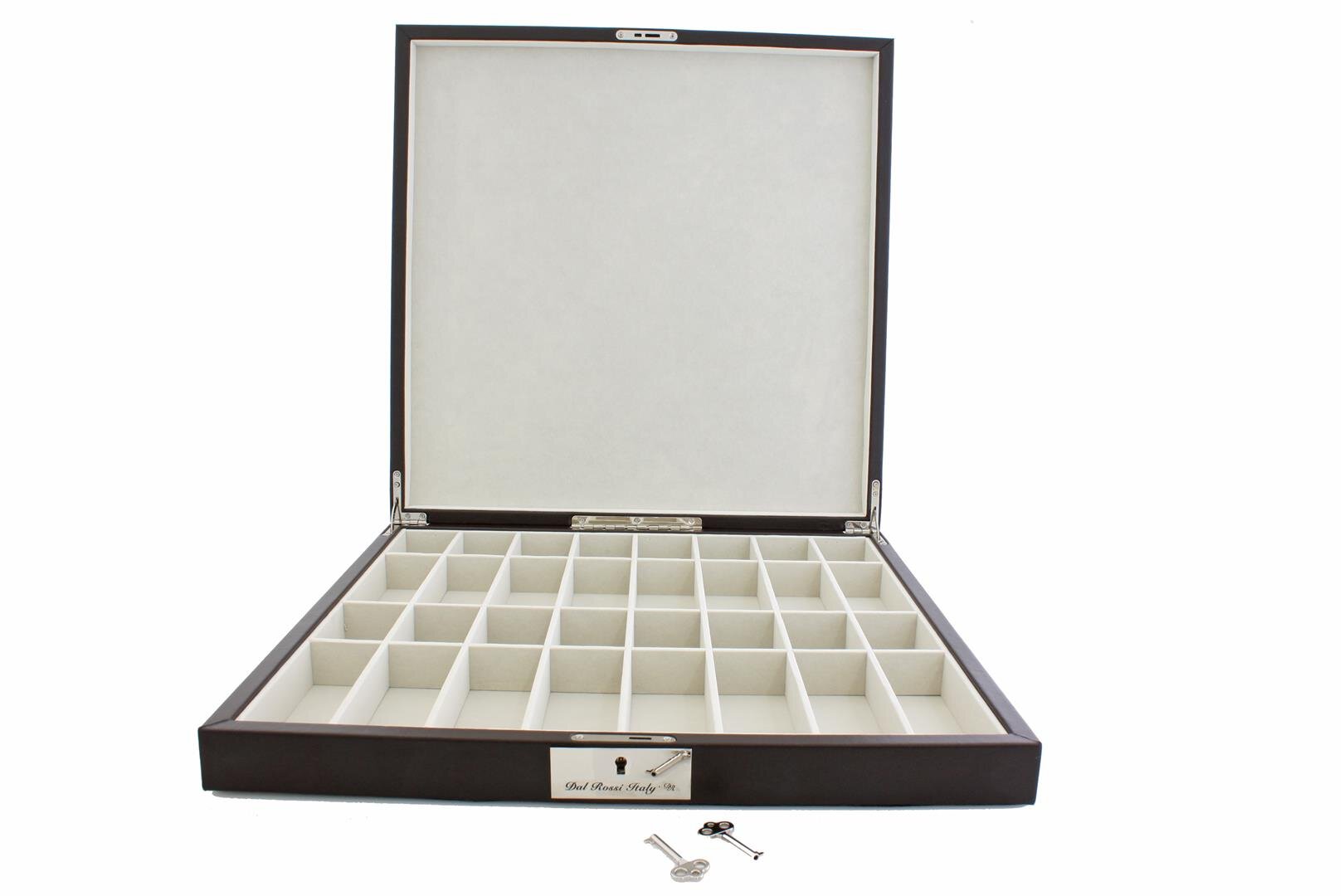 Dal Rossi 18” With Brown PU Leather Edge with compartments
