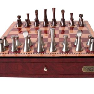 Dal Rossi Italy, Contemporary Metal Chessmen ONLY
