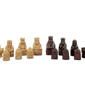 Dal Rossi Italy Isle of Lewis Chess Set with Drawer 14"