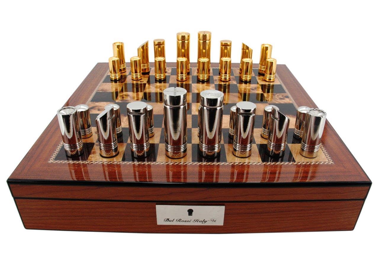 Dal Rossi Italy, Modern Gold and Silver Chessmen 75mm Chessmen ONLY