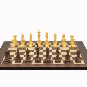Dal Rossi Italy Queen's Gambit Style Chess Pieces 90mm CHESSMEN ONLY