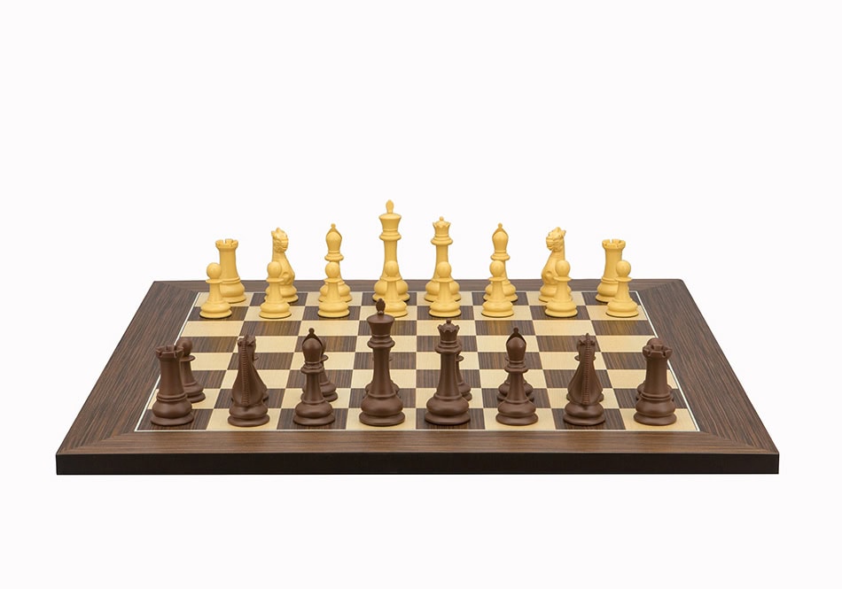 Dal Rossi Italy Queen's Gambit Style Chess Pieces 90mm CHESSMEN ONLY