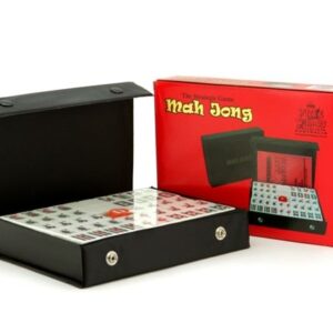 Mahjong, black vinyl case, 28cm