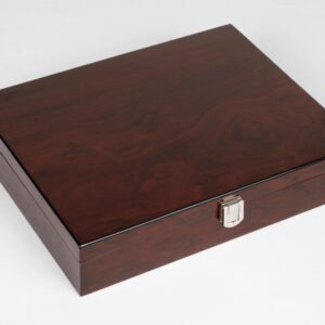Dal Rossi Italy, Mahjong 29cm - in Mahogany Finish Case