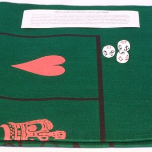 Crown & Anchor - Crown & Anchor mat & dice, 94 cm x 60 cm