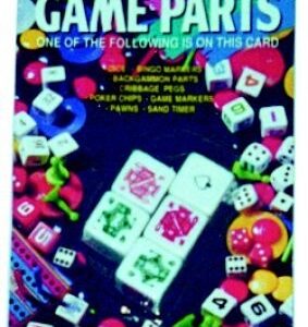 Dice, poker set, carded