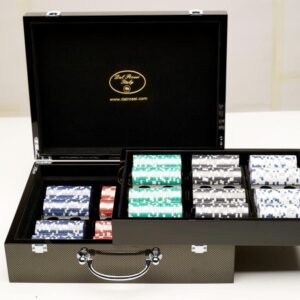 Dal Rossi Italy Las Vegas att - case 500 Chips 11.5grms Incudes 2 Packs of Playing Cards