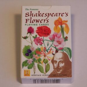 Heritage Playing Cards - Shakespeare's Flowers