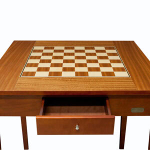 Dal Rossi Italy Chess Table 28" Including 150mm Weighted Chess Pieces