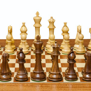 Dal Rossi Italy Chess Table 28" Including 150mm Weighted Chess Pieces