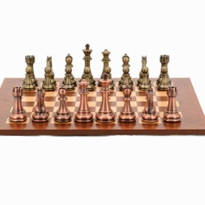 Dal Rossi Italy Bronze and Copper Weight  Chess pieces110mm Chess Pieces ONLY