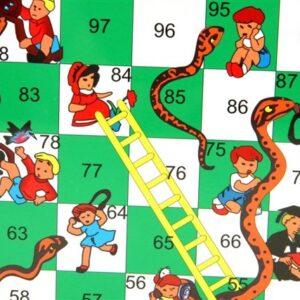 Magnetic Games - Snakes & Ladders 10"