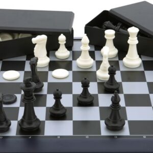 Magnetic Games - Magnetic Chess SET ONLY Black 16"