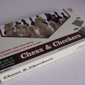 Magnetic Games - Magnetic Chess/Checkers 12"