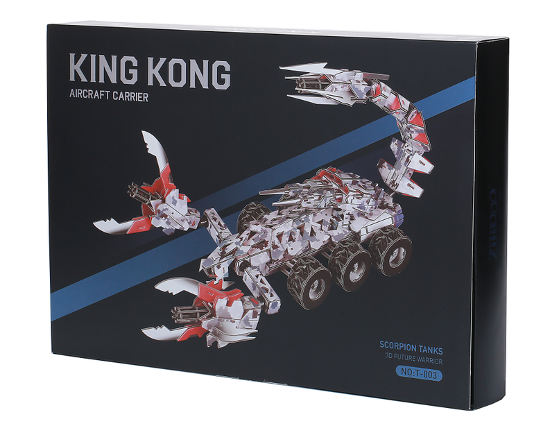 3D Puzzles: "SCORPION TANKS"