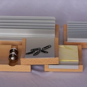 Desk Accessories - Computer desk set, 5 piece, beech