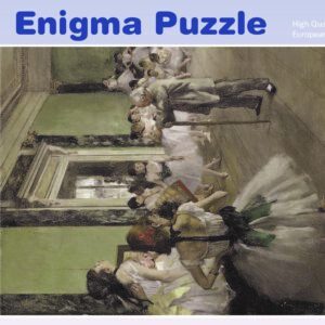 Enigma Brand 1000pc Jigsaw - The Dancing Class Edgar Degas (Made From 100% High Quality European Blue Board From Holland)